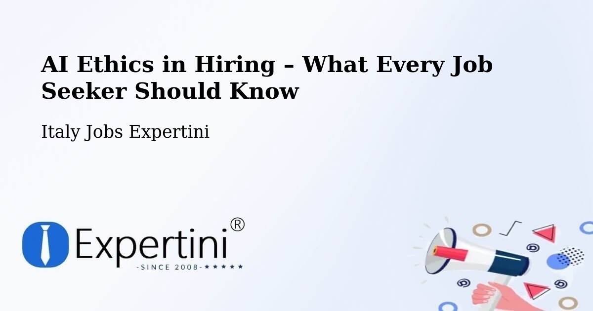 AI Ethics in Recruitment & Hiring – Creazzo - Creazzo, Italy Jobs Expertini