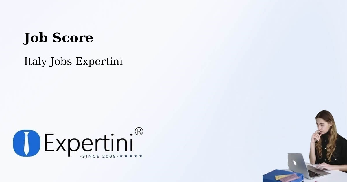 Job Score & Job Description Score Tool – Creazzo - Italy Jobs Expertini