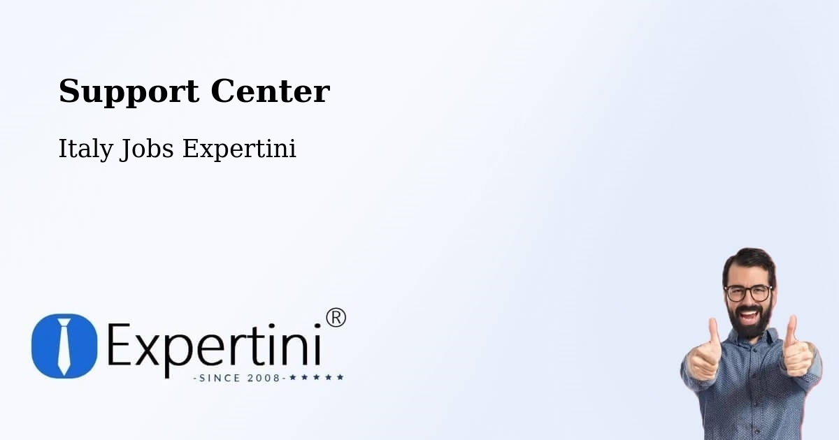 Support Services – Creazzo - Italy Jobs Expertini